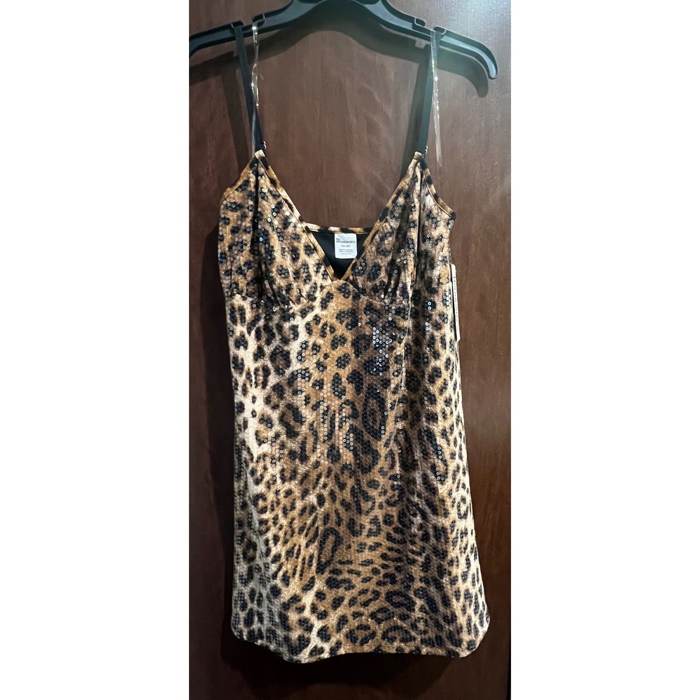 No Boundaries Women's Sequin Cami Mini Dress, Women's Size XXL